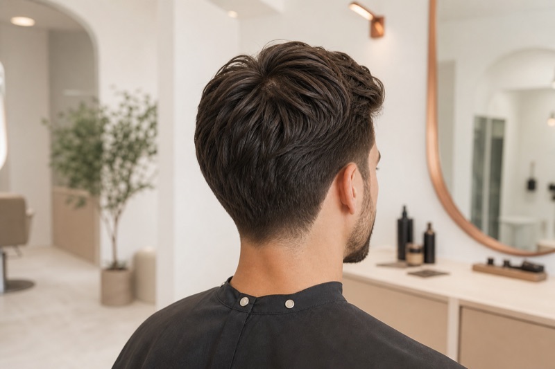 Corte de pelo masculino · Corte clásico